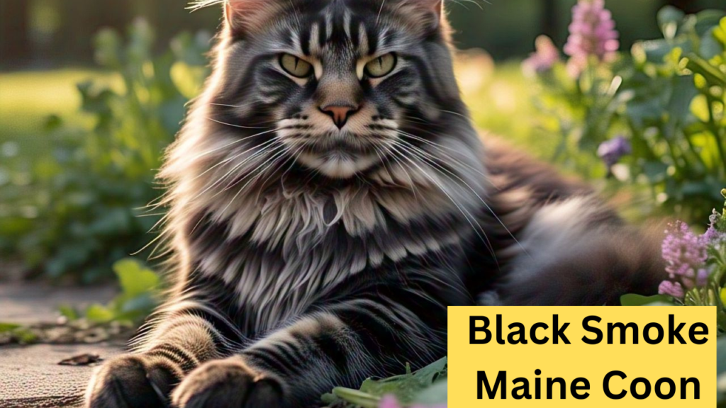 Black Smoke Maine Coon