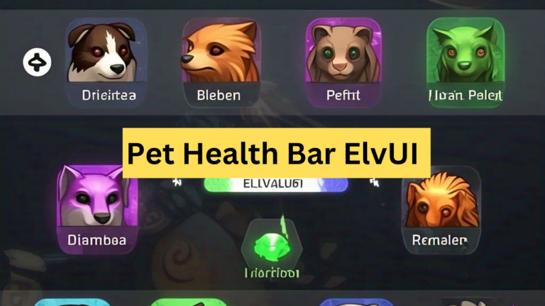 Pet Health Bar ElvUI