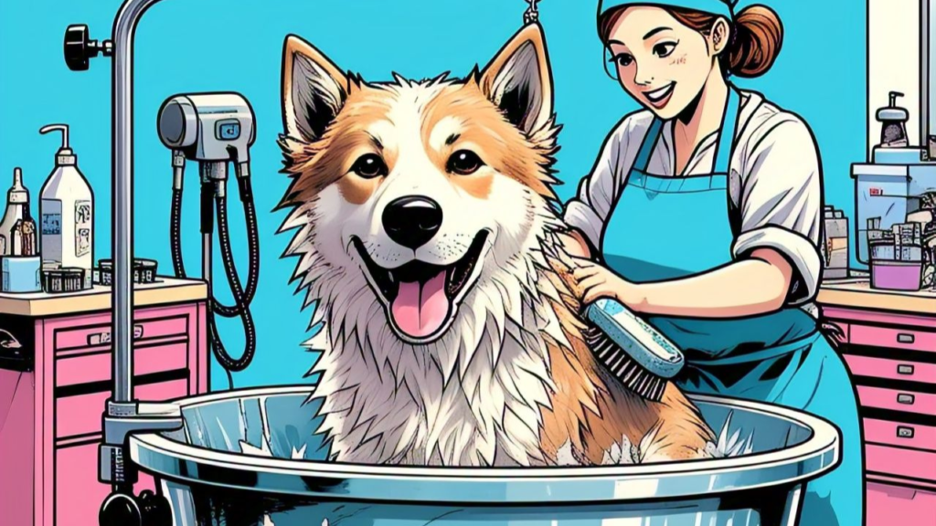 Dog Grooming Tub